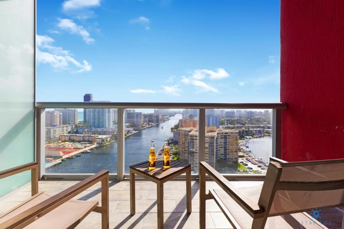 Infinite View With Balcony,Pool Plus Near Beach Hallandale Beach Exteriér fotografie