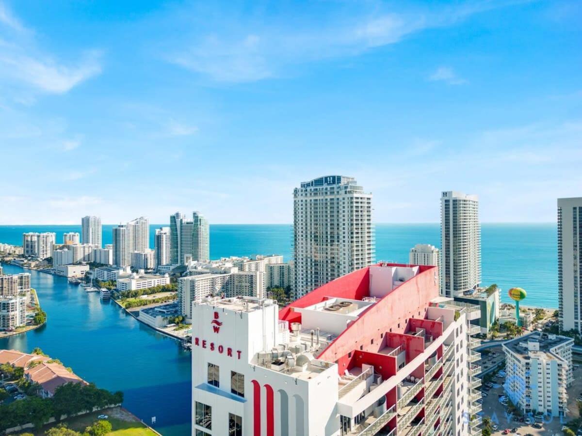 Infinite View With Balcony,Pool Plus Near Beach Hallandale Beach Exteriér fotografie