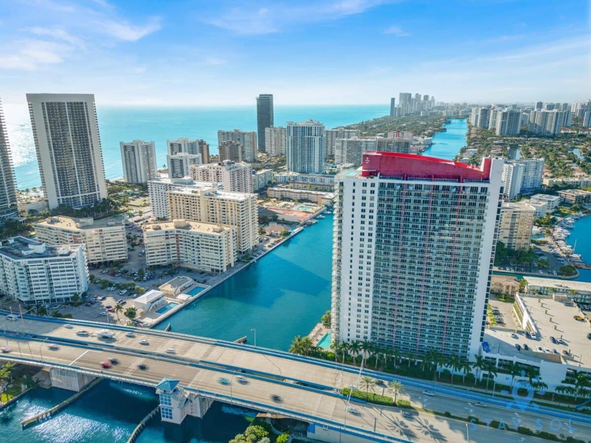 Infinite View With Balcony,Pool Plus Near Beach Hallandale Beach Exteriér fotografie