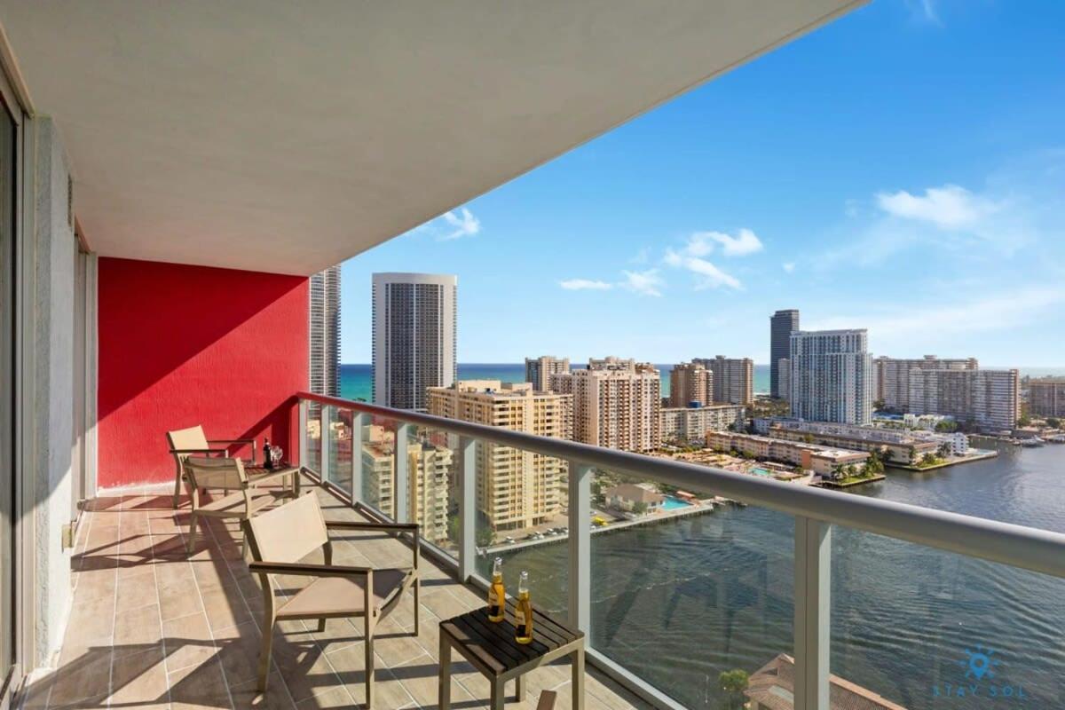 Infinite View With Balcony,Pool Plus Near Beach Hallandale Beach Exteriér fotografie