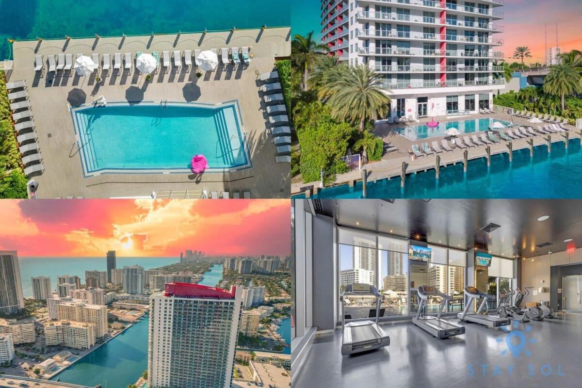 Infinite View With Balcony,Pool Plus Near Beach Hallandale Beach Exteriér fotografie